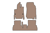 Peugeot Partner/Rifter 2019- Rubber Floor Mats Carsuit (7-Seater/Long Wheelbase, Beige) photo 1