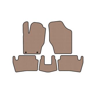 Rubber floor mats Carsuit (2001-2005, HB, 5-door, beige) photo 1