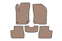 Peugeot 208 2012-2019 Rubber Floor Mats Carsuit (Beige) photo 1