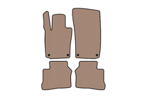 Porsche Panamera 2009-2016 Rubber floor mats Carsuit (2009-2013, Coupe, 4-door, beige) photo 1