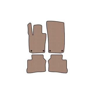 Rubber floor mats Carsuit (2009-2013, Coupe, 4-door, beige) Porsche Panamera 2009-2016 photo 1