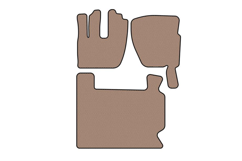 Renault Premium 2006-2013 Rubber Floor Mats Carsuit (Beige) Image