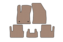 Renault Megane IV 2016-2025 Rubber Floor Mats Carsuit (HB, Beige) photo 1
