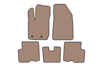 Renault Arkana 2019- Rubber Floor Mats Carsuit (Front-Wheel Drive, Beige) photo 1