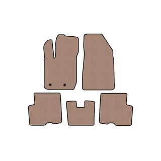 Rubber Floor Mats Carsuit (Front-Wheel Drive, Beige) photo 1