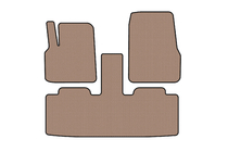 Renault Espace 2002-2014 Rubber floor mats Carsuit (2 rows, 7-seater, beige) photo 1