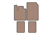 Renault Twingo 2007-2014 Rubber Floor Mats Carsuit (Beige) photo 1