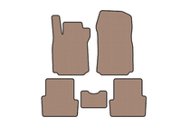 Renault Modus 2005-2012 Rubber Floor Mats Carsuit (Beige) photo 1