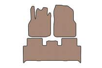 Renault Scenic/Grand 2003-2009 Rubber floor mats Carsuit (2 rows, beige) photo 1