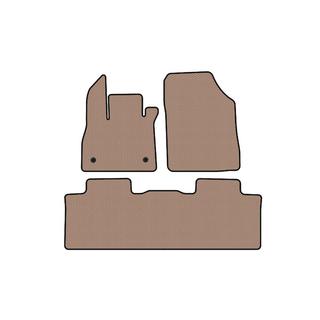 Rubber Floor Mats Carsuit (5-Seater, Beige) photo 1