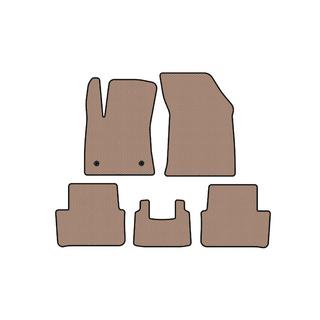Rubber floor mats Carsuit (2016-2020, SW, beige) Renault Megane IV 2016-2025 photo 1