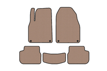 Saab 9-3 2002-2014 Rubber Floor Mats Carsuit (Beige) photo 1