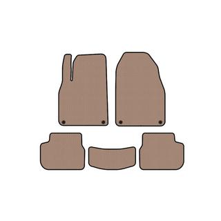 Rubber Floor Mats Carsuit (Beige) Saab 9-3 2002-2014 photo 1