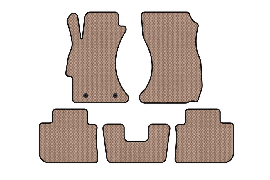 Subaru WRX 2014- Rubber floor mats Carsuit (SD, beige) Image