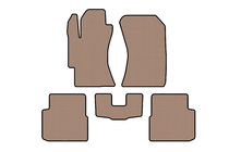Subaru Impreza 2007-2011 Rubber Floor Mats Carsuit (HB, Beige) photo 1