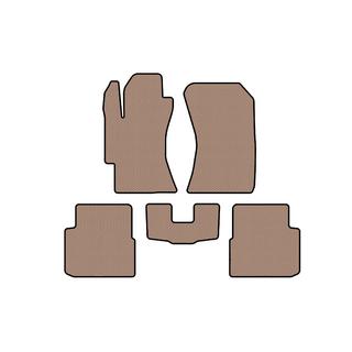 Rubber Floor Mats Carsuit (HB, Beige) Subaru Impreza 2007-2011 photo 1