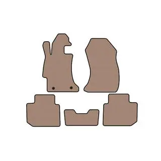 Rubber floor mats Carsuit (SD, beige)
