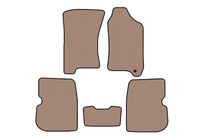 Subaru Forester 1997-2002 Rubber Floor Mats Carsuit (Right Hand Drive, Beige) photo 1