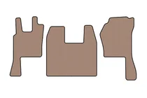 Scania P Series 2004-2017 Rubber Floor Mats Carsuit (Beige) photo 1