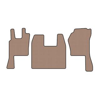 Rubber Floor Mats Carsuit (Beige) Scania P Series 2004-2017 photo 1