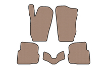 Seat Cordoba 2000-2009 Rubber floor mats Carsuit (SD, beige) photo 1