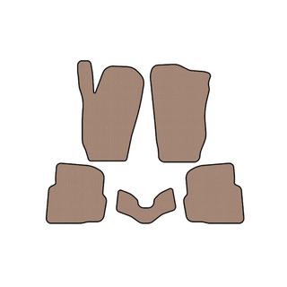 Rubber floor mats Carsuit (SD, beige) Seat Cordoba 2000-2009 photo 1