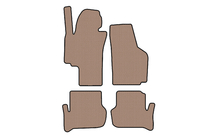 Seat Toledo 2005-2012 Rubber Floor Mats Carsuit (Beige) photo 1