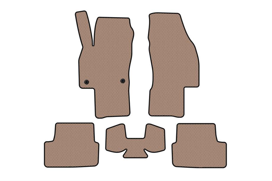Seat Arona 2017- Rubber Floor Mats Carsuit (Beige) Image