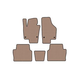 Rubber floor mats Carsuit (2 rows, beige) photo 1