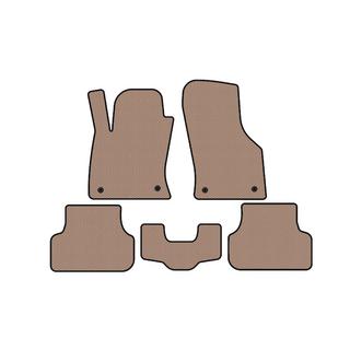 Rubber floor mats Carsuit (2013-2016, SW, beige) photo 1