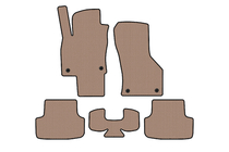 Seat Leon 2013-2020 Rubber Floor Mats Carsuit (Beige) photo 1