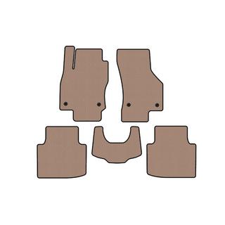 Rubber Floor Mats Carsuit (with Paw, Beige) photo 1
