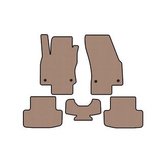 Rubber Floor Mats Carsuit (Beige) photo 1