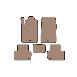 Rubber Floor Mats Carsuit (Beige) SsangYong Rexton I 2001-2017 photo 1