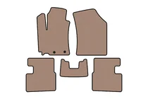 Suzuki Swift 2010-2017 Rubber floor mats Carsuit (HB, 5-door, beige) photo 1