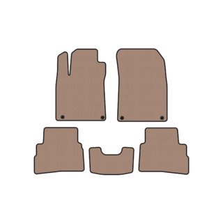 Rubber Floor Mats Carsuit (Beige) Suzuki Kizashi 2009-2016 photo 1