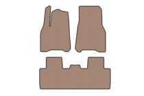 Tesla Model Y 2020- Rubber Floor Mats Carsuit (2020-2024, beige) photo 1