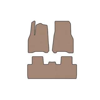 Rubber Floor Mats Carsuit (2020-2024, beige) photo 1