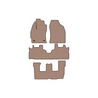 Rubber floor mats Carsuit (3 rows, beige) photo 1
