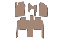 Toyota Previa 2000-2006 Rubber Floor Mats Carsuit (Beige) photo 1