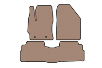 Toyota Verso 2009–2018 Rubber floor mats Carsuit (2 rows, 7-seater, beige) photo 1