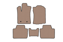 Toyota Tacoma 2015–2023 Rubber Floor Mats Carsuit (Beige) photo 1