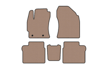 Toyota Corolla 2013-2019 Rubber floor mats Carsuit (2016-2019, SD, beige) photo 1