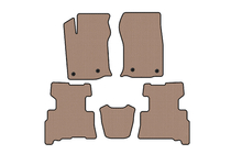 Toyota 4Runner 2009-2024 Rubber floor mats Carsuit (2 rows, 2014-2024, 7-seater, beige) photo 1