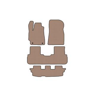 Rubber floor mats Carsuit (2 rows, beige) photo 1
