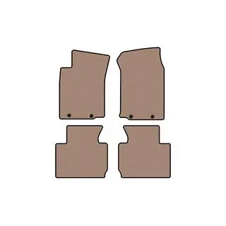 Rubber Floor Mats Carsuit (Beige) photo 1
