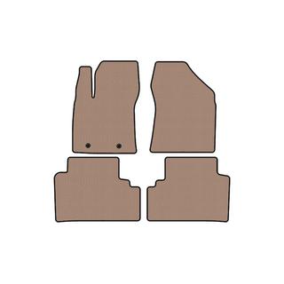 Rubber floor mats Carsuit (SD, beige) Toyota Avensis 2009-2018 photo 1