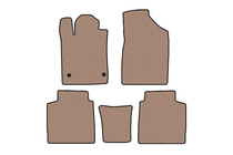 Toyota Avalon 2006-2012 Rubber Floor Mats Carsuit (Beige) photo 1