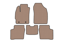 Toyota Prius 2003-2009 Rubber Floor Mats Carsuit (LB, Beige) photo 1