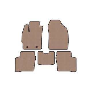 Rubber Floor Mats Carsuit (LB, Beige) Toyota Prius 2003-2009 photo 1